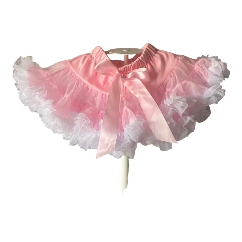 TUTU-NWOT-BEARINGTON BABY COLLECTION, beautiful pink and white tutu